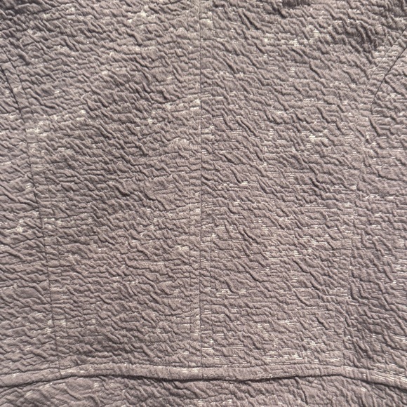 Chic Purple Textured Blouse - Picture 7 of 10